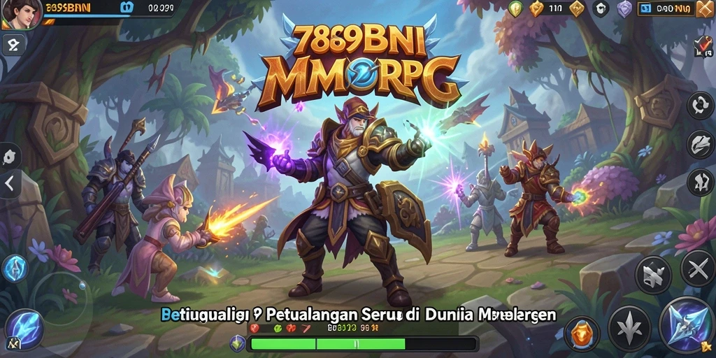 Tampilan gameplay memukau dari 789BNI dalam petualangan MMORPG.