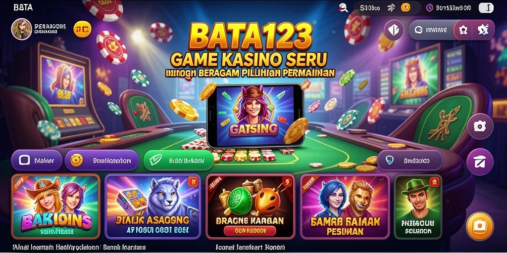Tampilan gameplay BATA123 dengan grafis menawan dan fitur interaktif.