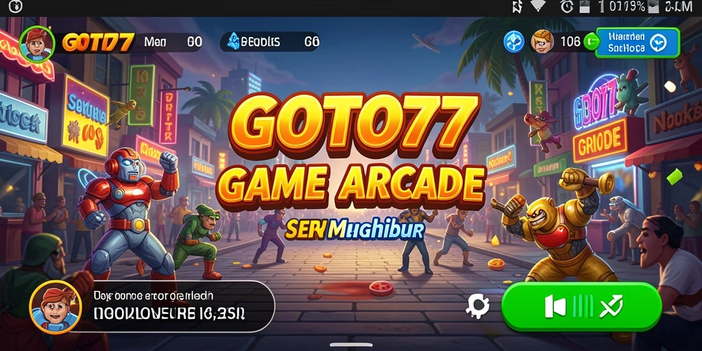 Tampilan gameplay seru dari GOTO77 yang menantang dan penuh aksi.