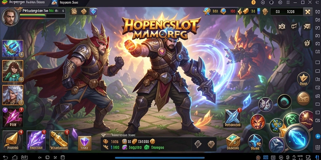 Gameplay menarik dalam HOPENGSLOT yang menyuguhkan pertarungan epik.