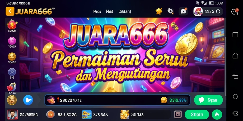 Tampilan menakjubkan dari gameplay JUARA666 yang memikat.