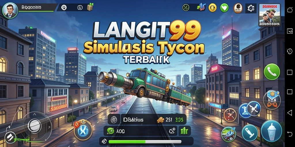 Tampilan menarik dari gameplay <strong>LANGIT99</strong> yang intens dan menantang.