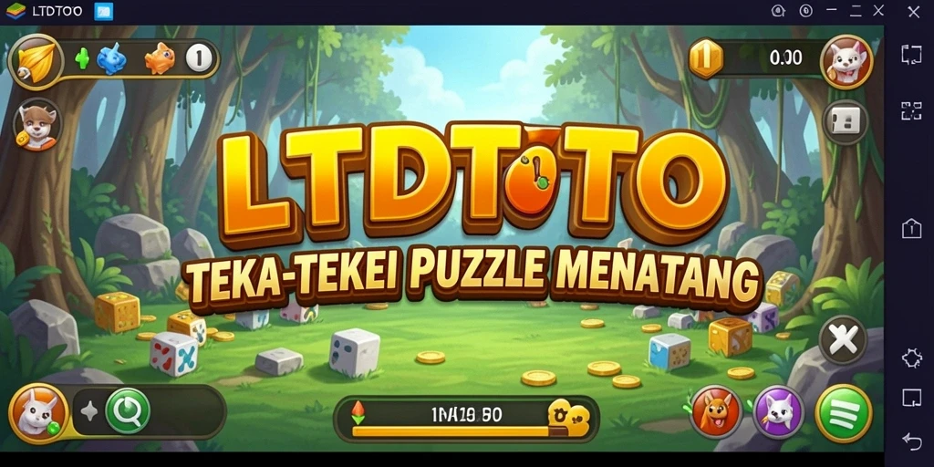 Screenshot permainan LTDTOTO yang menunjukkan gameplay Puzzle yang menarik.