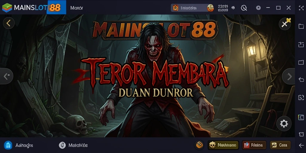 Screenshot gameplay horor yang menegangkan di MAINSLOT88.