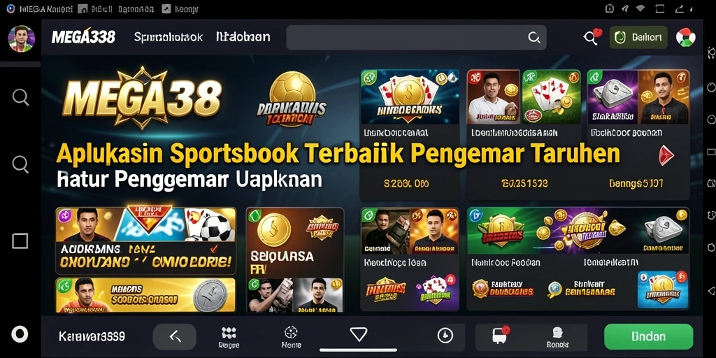 Tampilan menarik dan fitur interaktif dari MEGA338 saat bermain taruhan olahraga.