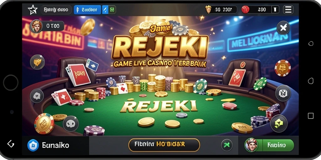 Screenshot gameplay Live Casino yang menarik dan interaktif.