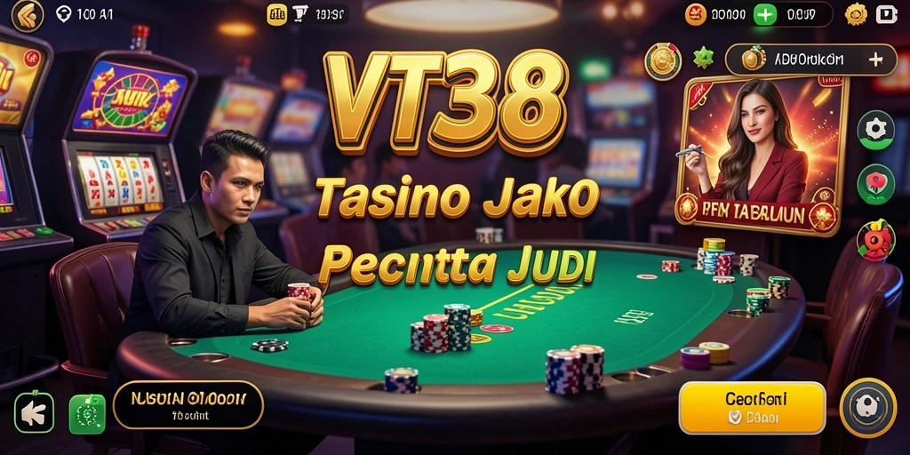 Tampilan gameplay Kasino yang menarik di VT38.