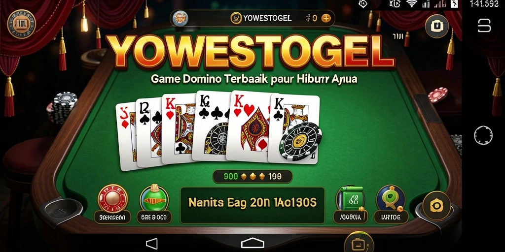Tampilan menarik gameplay Domino di YOWESTOGEL.